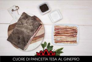 CUORE DI PANCETTA TESA AL GINEPRO